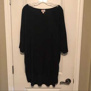 SOLID BLACK LuLa Shirt (Irma)